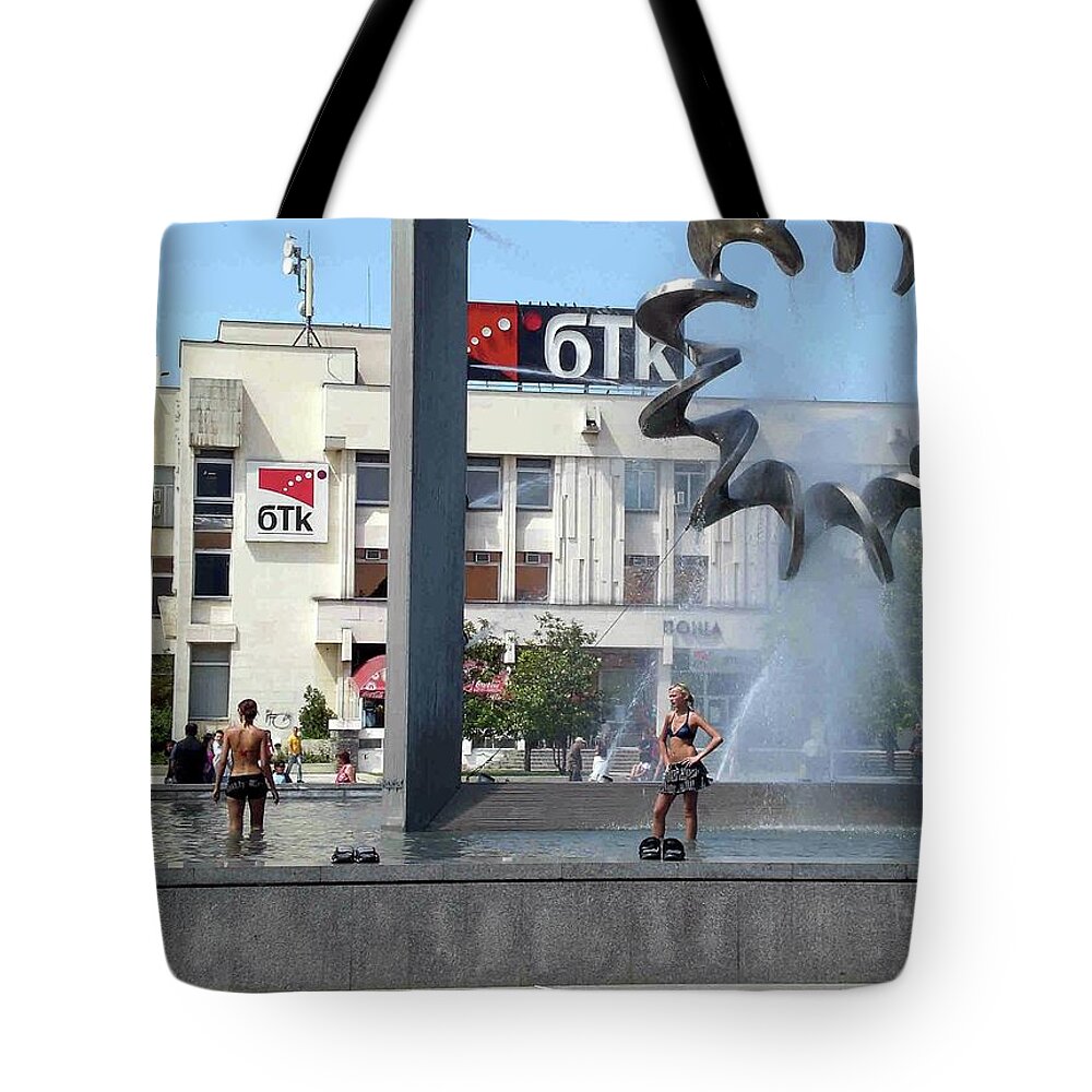 Summer Tote Bag featuring the photograph Summer fun by Martin Smith