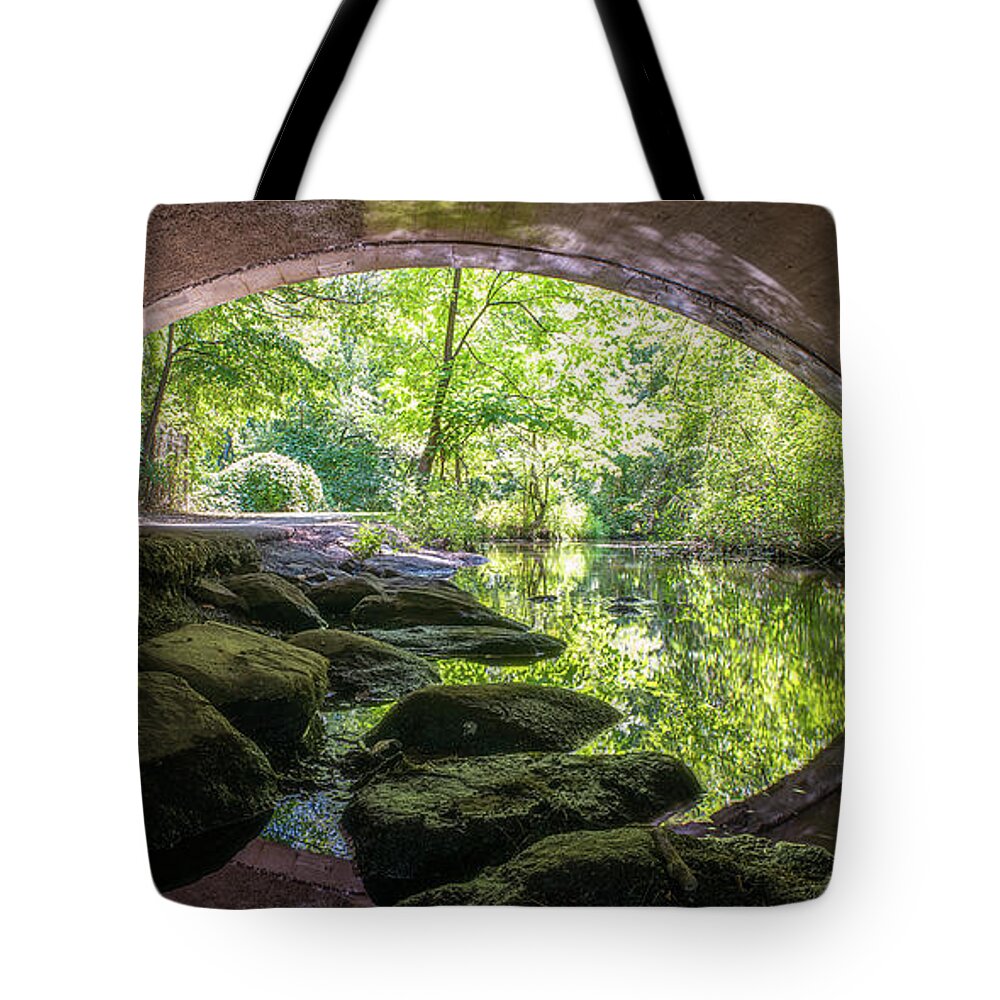 Summer Tote Bag featuring the photograph Summertime Tunnel Vision by John Randazzo