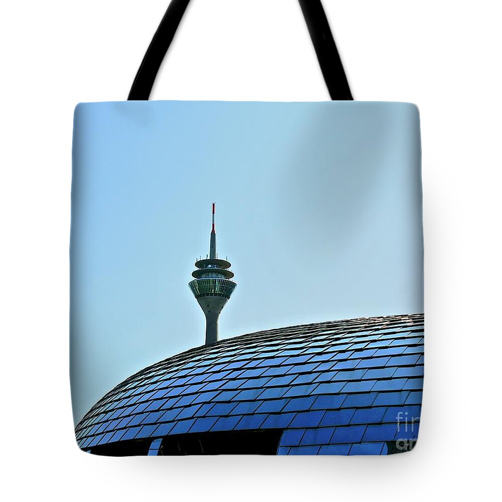 Street Photography Tote Bag featuring the photograph Sunday Morning by Elisabeth Derichs