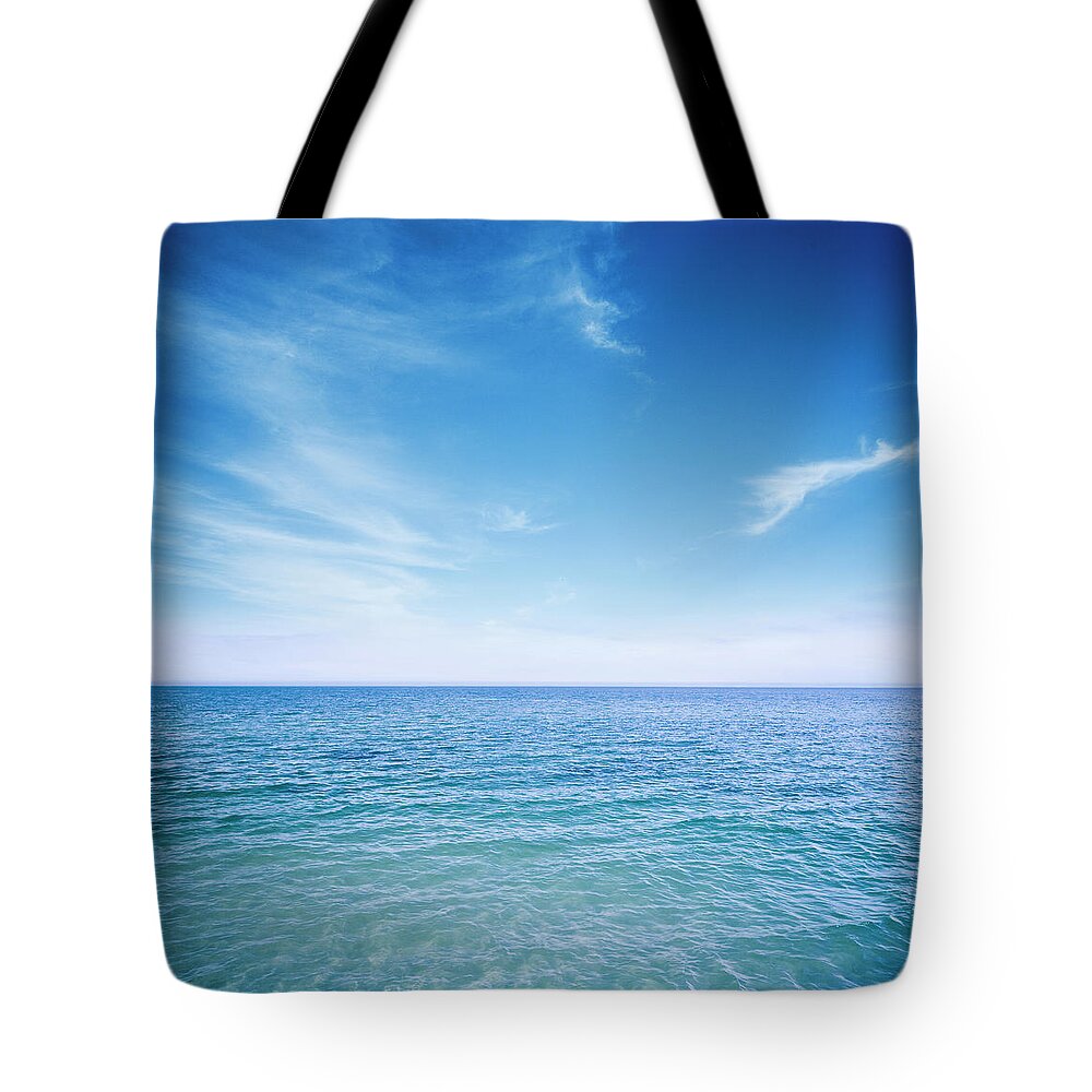Scenics Tote Bag featuring the photograph Sunny Ocean by Aaron Foster