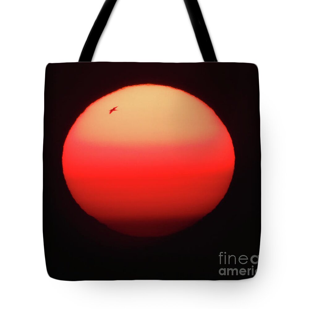 Sunrise Tote Bag featuring the photograph Sunrise on the Outer Banks by Scott Cameron