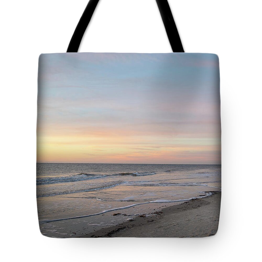 Sunrise Tote Bag featuring the photograph Sunrise Over Hilton Head No. 0316 by Dennis Schmidt