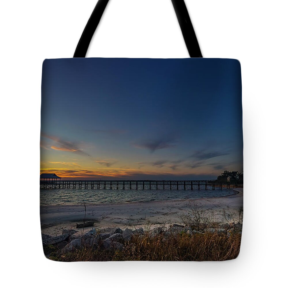 Sunset Tote Bag featuring the photograph Sunset Serenity by JASawyer Imaging