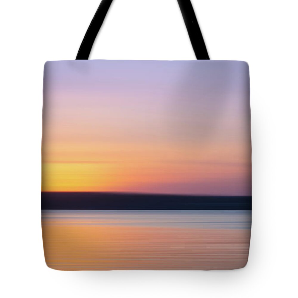 Office Decor Tote Bag featuring the photograph Susnet Blur by Steve Stanger