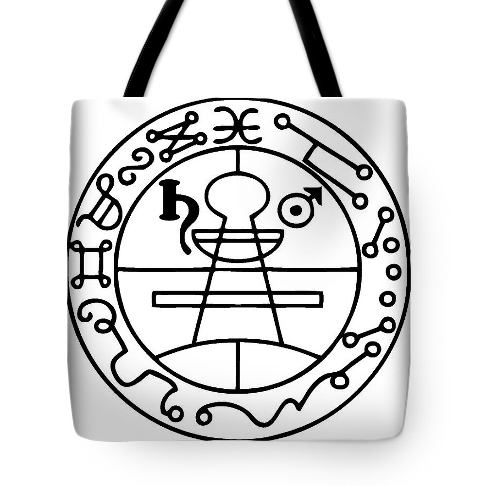  Talisman Tote Bag featuring the digital art Talisman Of Salomon by Scott S Baker