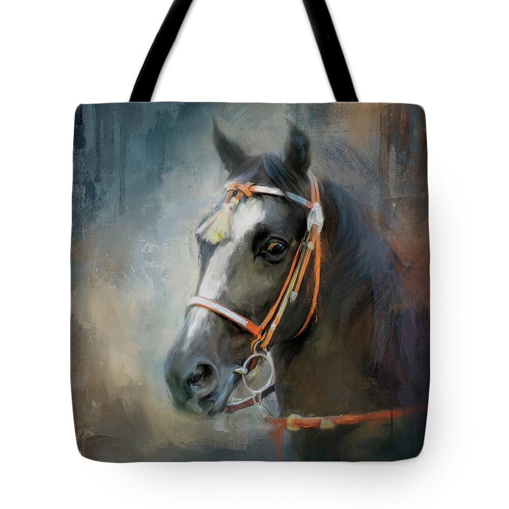 Colorful Tote Bag featuring the painting Tassels by Jai Johnson