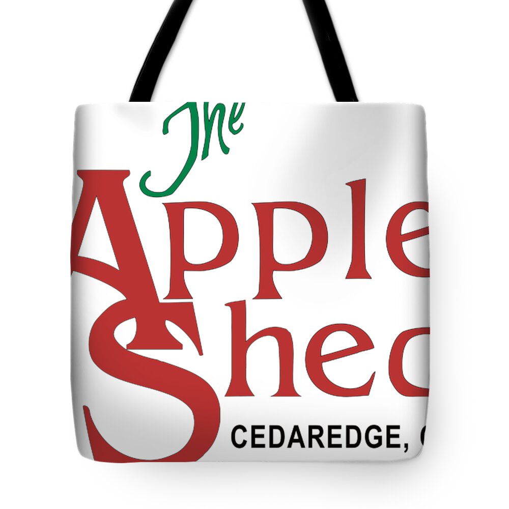  Tote Bag featuring the digital art The AppleShed by Connie Williams