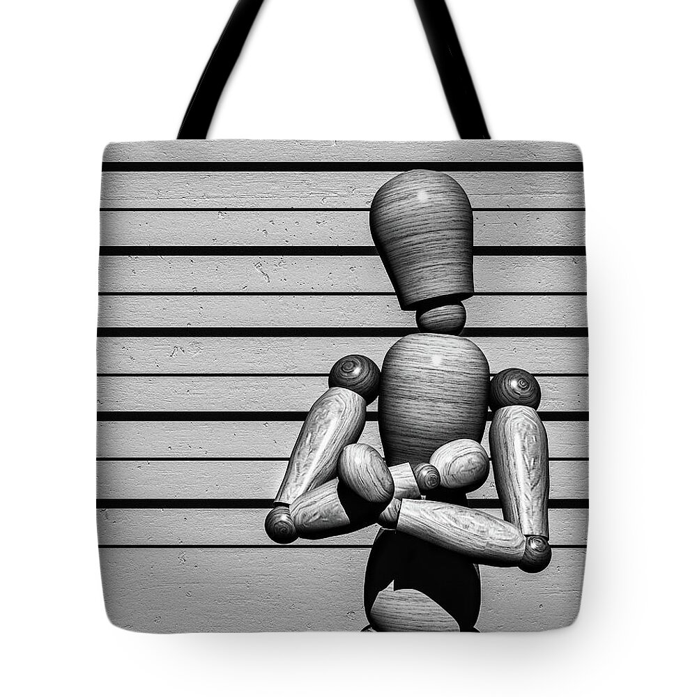 Arrest Tote Bag featuring the photograph The Arrest by Bob Orsillo