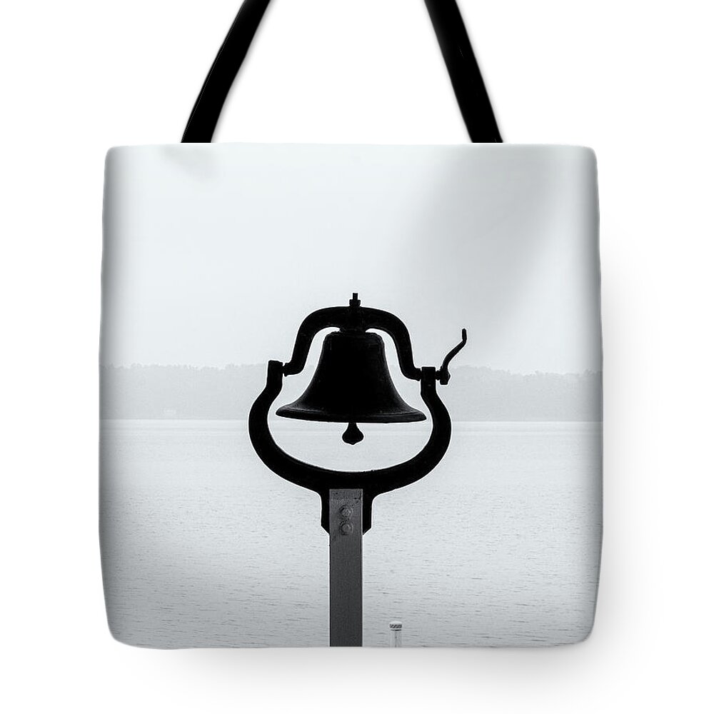 St Lawrence Seaway Tote Bag featuring the photograph The Bell by Tom Singleton