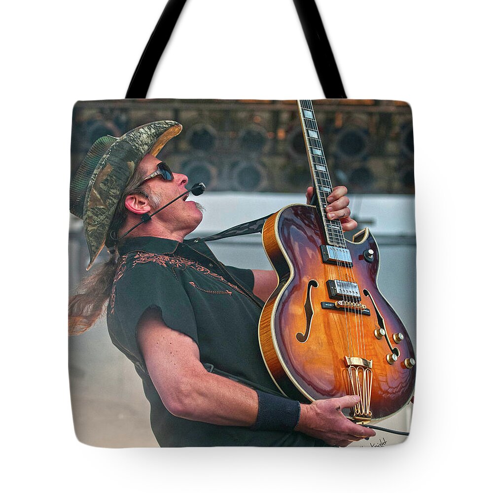 Gibson Tote Bag featuring the photograph The Byrdland by Billy Knight