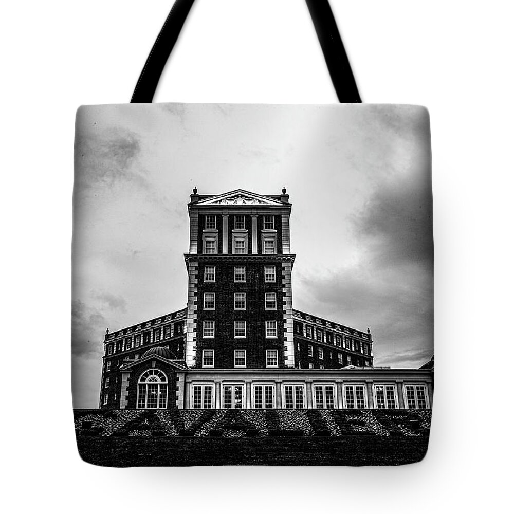  Tote Bag featuring the photograph The Cavalier Hotel by Pete Federico