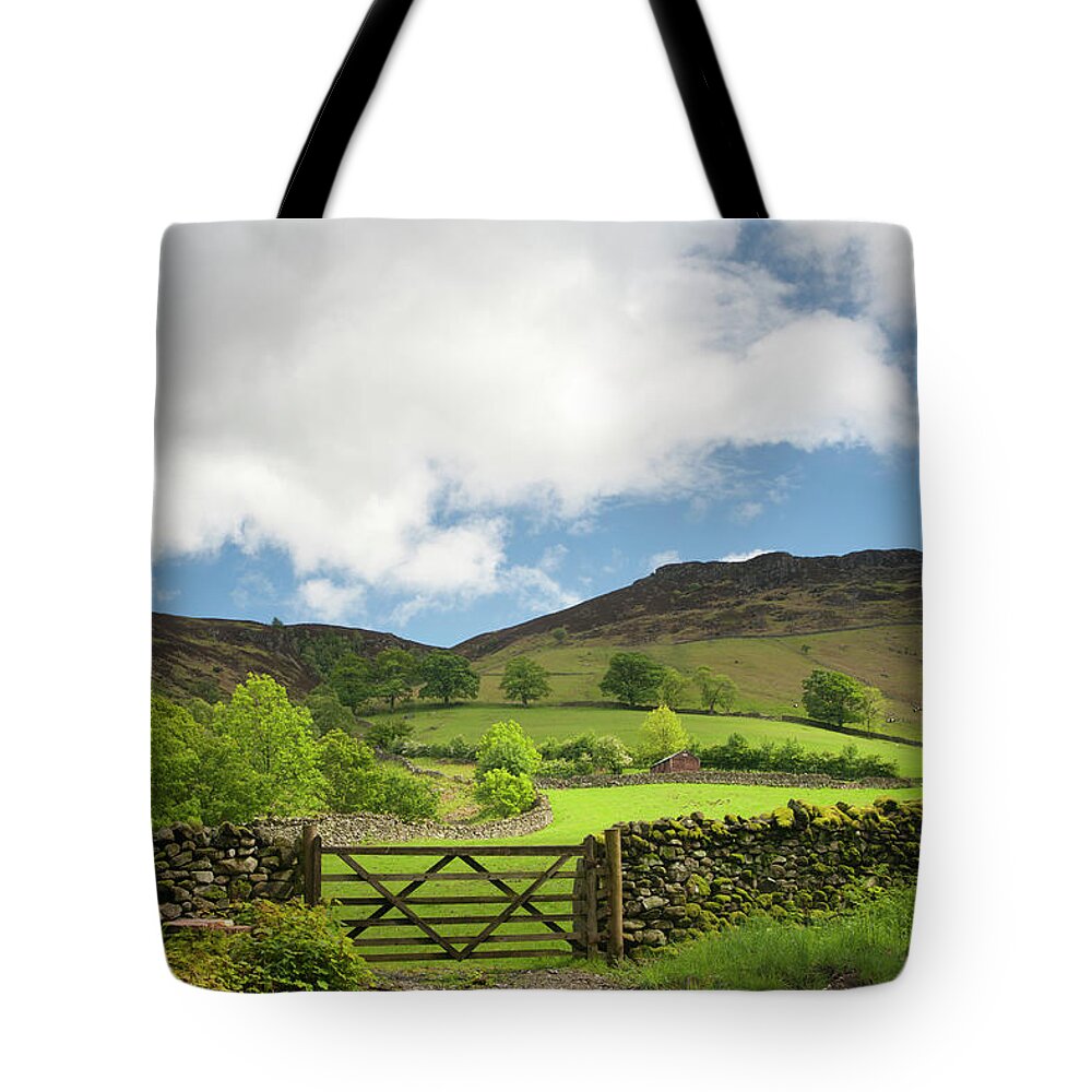 Scenics Tote Bag featuring the photograph The Lake District, Cumbria, U.k by Antonyspencer
