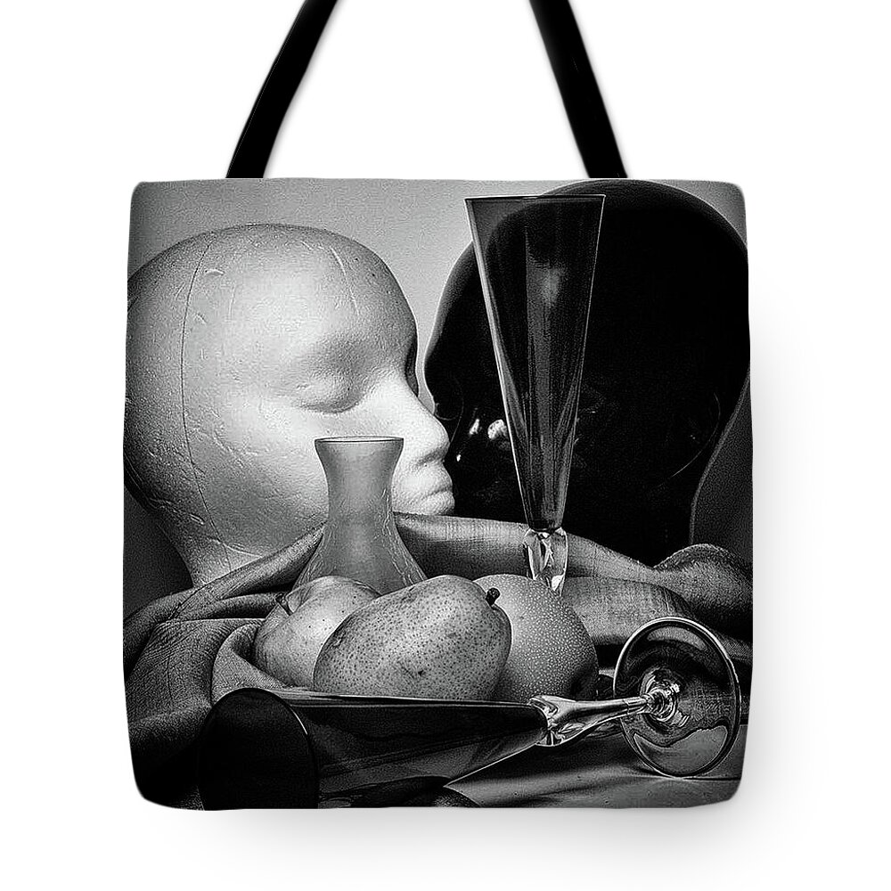 Fine Art Photography Tote Bag featuring the photograph The Lovers by Elf EVANS