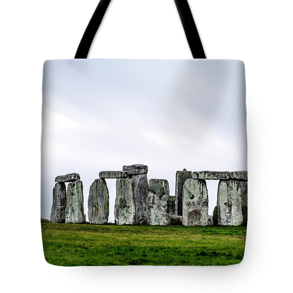 England Tote Bag featuring the photograph The Stonehenges In England by Mohana Anton Meryl