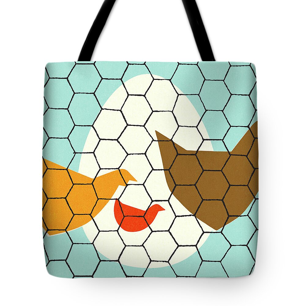 Chicken Wire Tote Bags