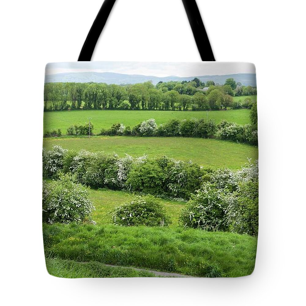 Scenics Tote Bag featuring the photograph Tipperary Hills by Leverstock