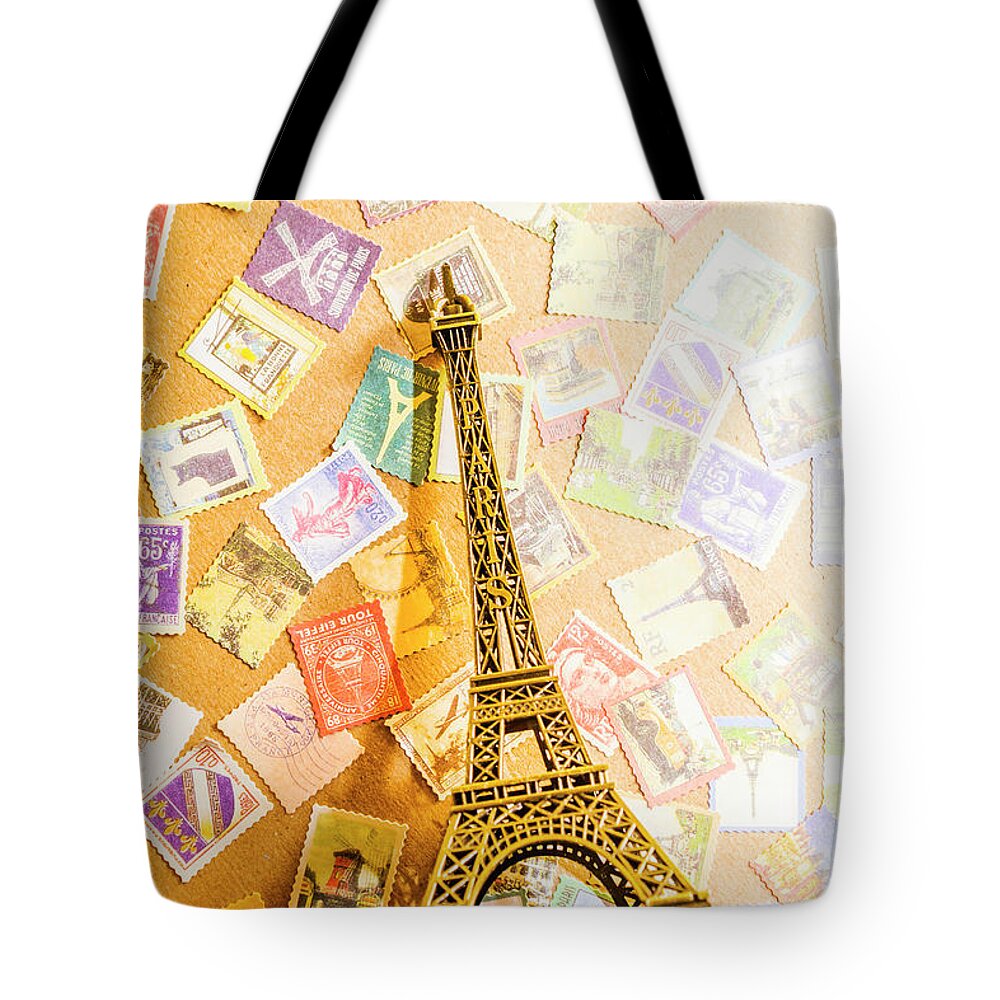 Eiffel Tower Tote Bag featuring the photograph Tower of Eiffel by Jorgo Photography