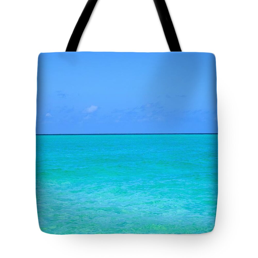 Beach Tote Bag featuring the photograph Tranquil Waters by Mary Ann Artz