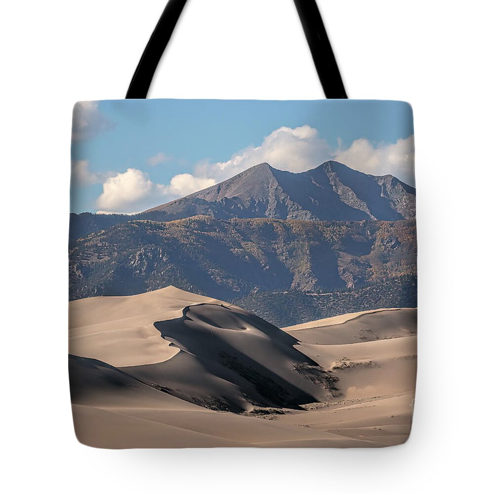 Dunes Tote Bag featuring the photograph Transitions by Jim Garrison