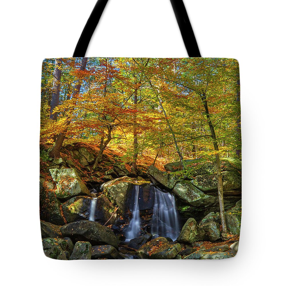 Trap Falls Tote Bag featuring the photograph Trap Falls by Juergen Roth