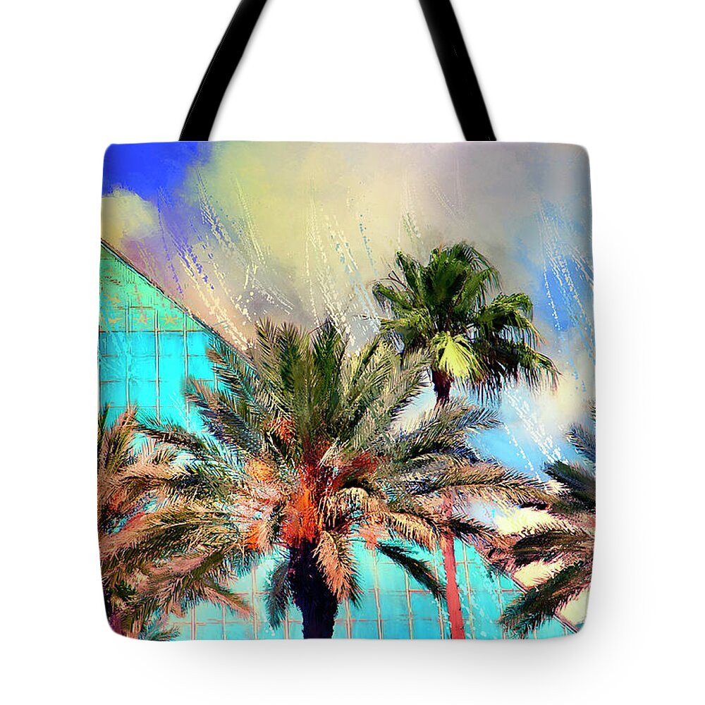 Tropical Tote Bag featuring the photograph Tropical Pyramid by GW Mireles