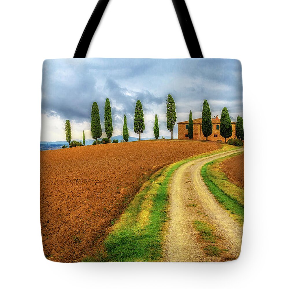 Tuscany Tote Bag featuring the photograph Tuscan Living by Lev Kaytsner