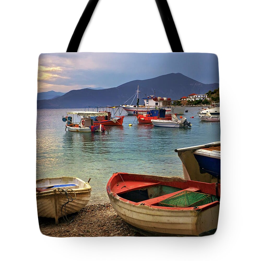 Tranquility Tote Bag featuring the photograph Twilight by Felicia Patrascu