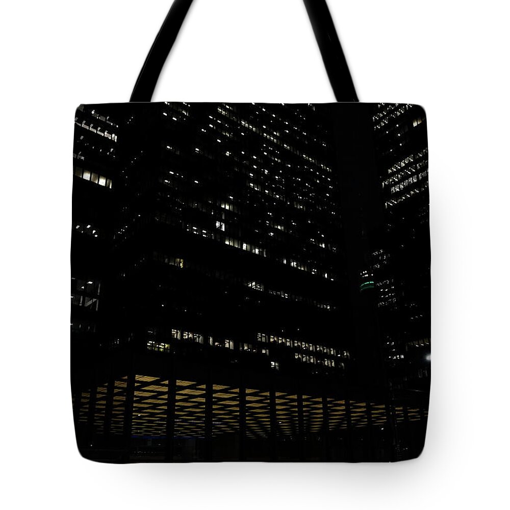 Night Tote Bag featuring the photograph Underburner by Kreddible Trout