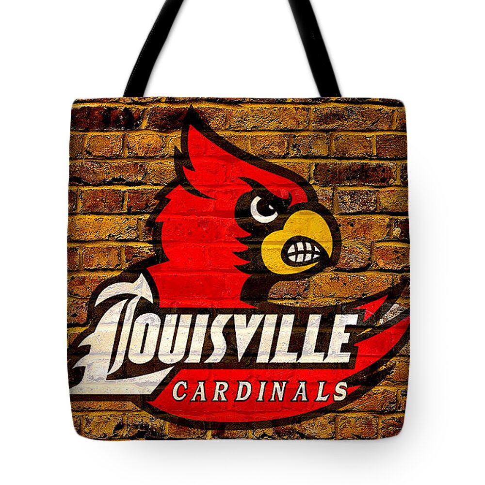 University of Louisville Cardinals Tote Bag by Steven Parker - Pixels Merch