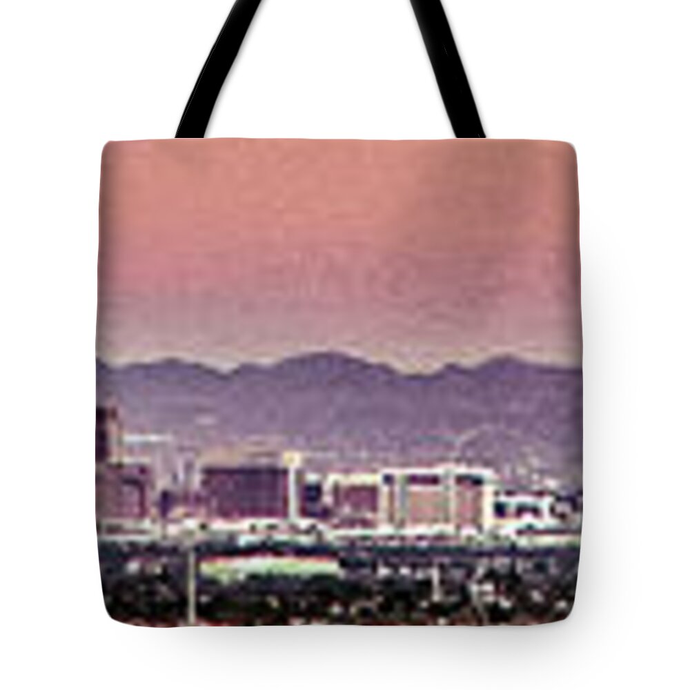  Tote Bag featuring the photograph Vegas Morning by Darcy Dietrich