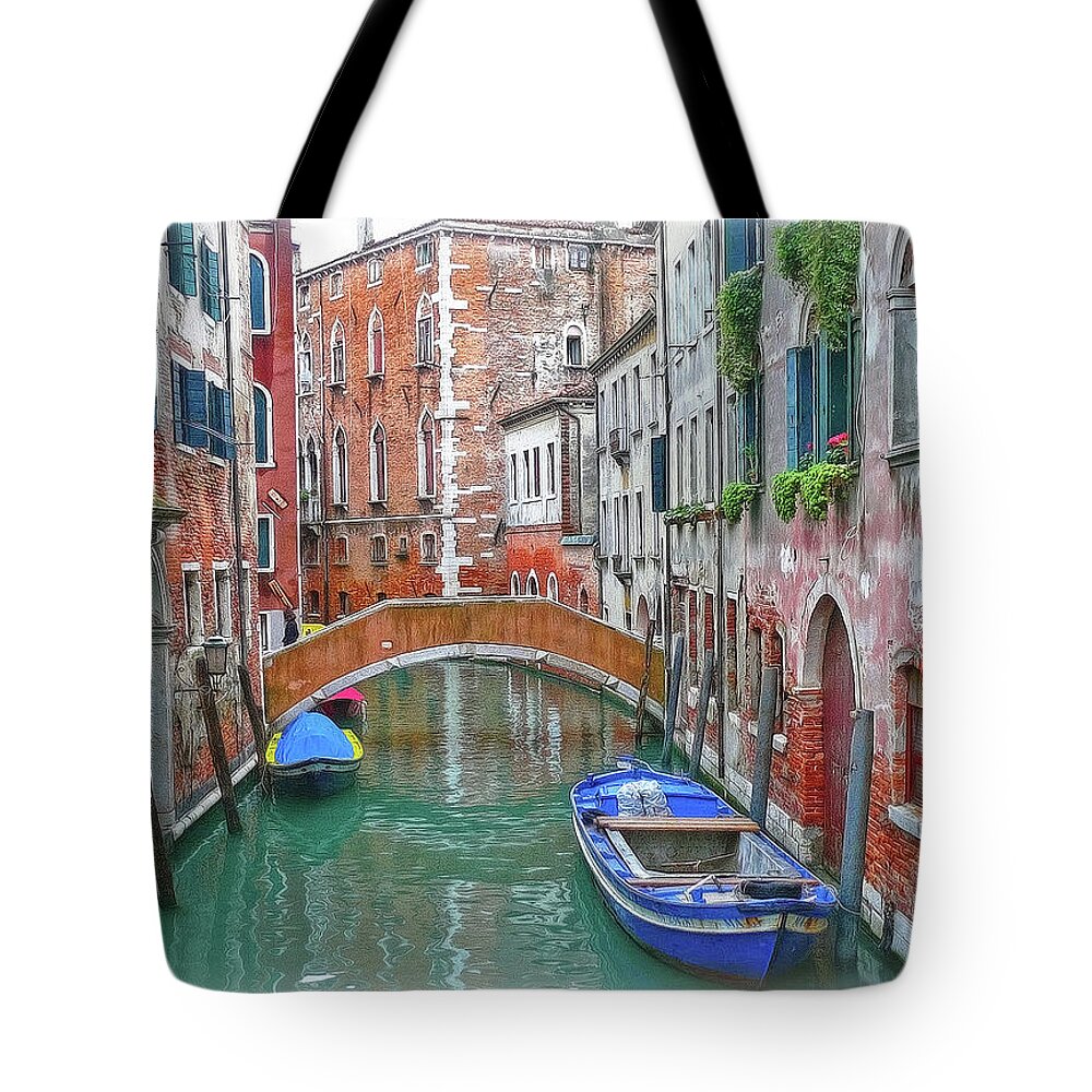 Italy Tote Bag featuring the photograph Venetian Idyll by Hanny Heim