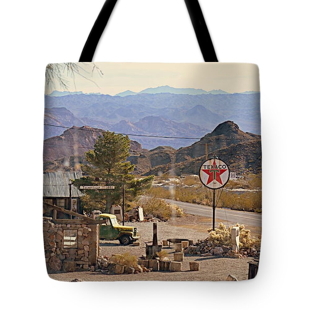 Window Tote Bag featuring the photograph View of the Past by Tru Waters