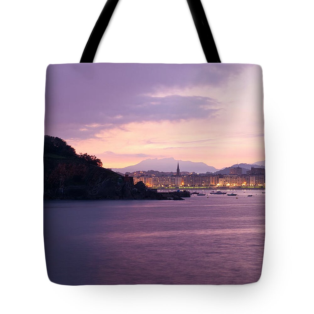 Tranquility Tote Bag featuring the photograph View Of The Town From Paseo Eduardo by Maremagnum