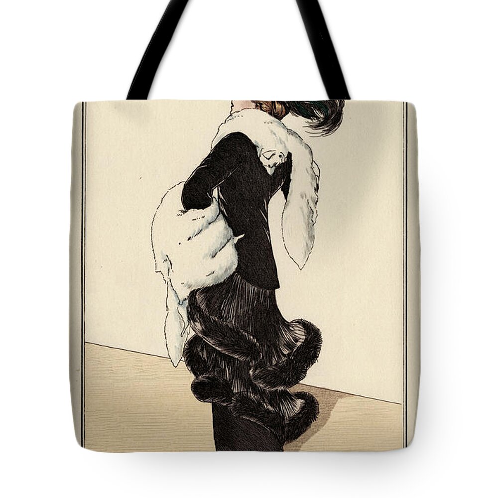 Vintage French Fashion I Tote Bag by Unknown - Fine Art America
