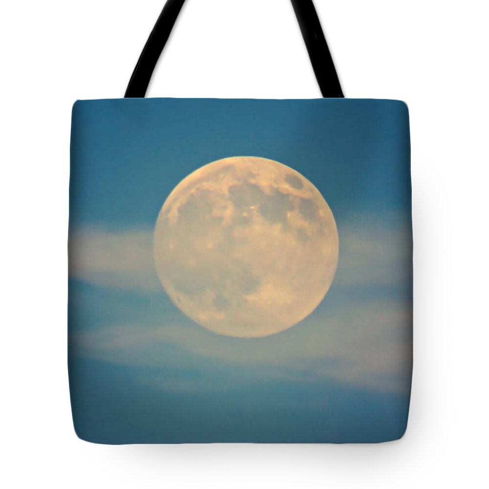 Arizona Tote Bag featuring the photograph Virgo Full Moon by Judy Kennedy