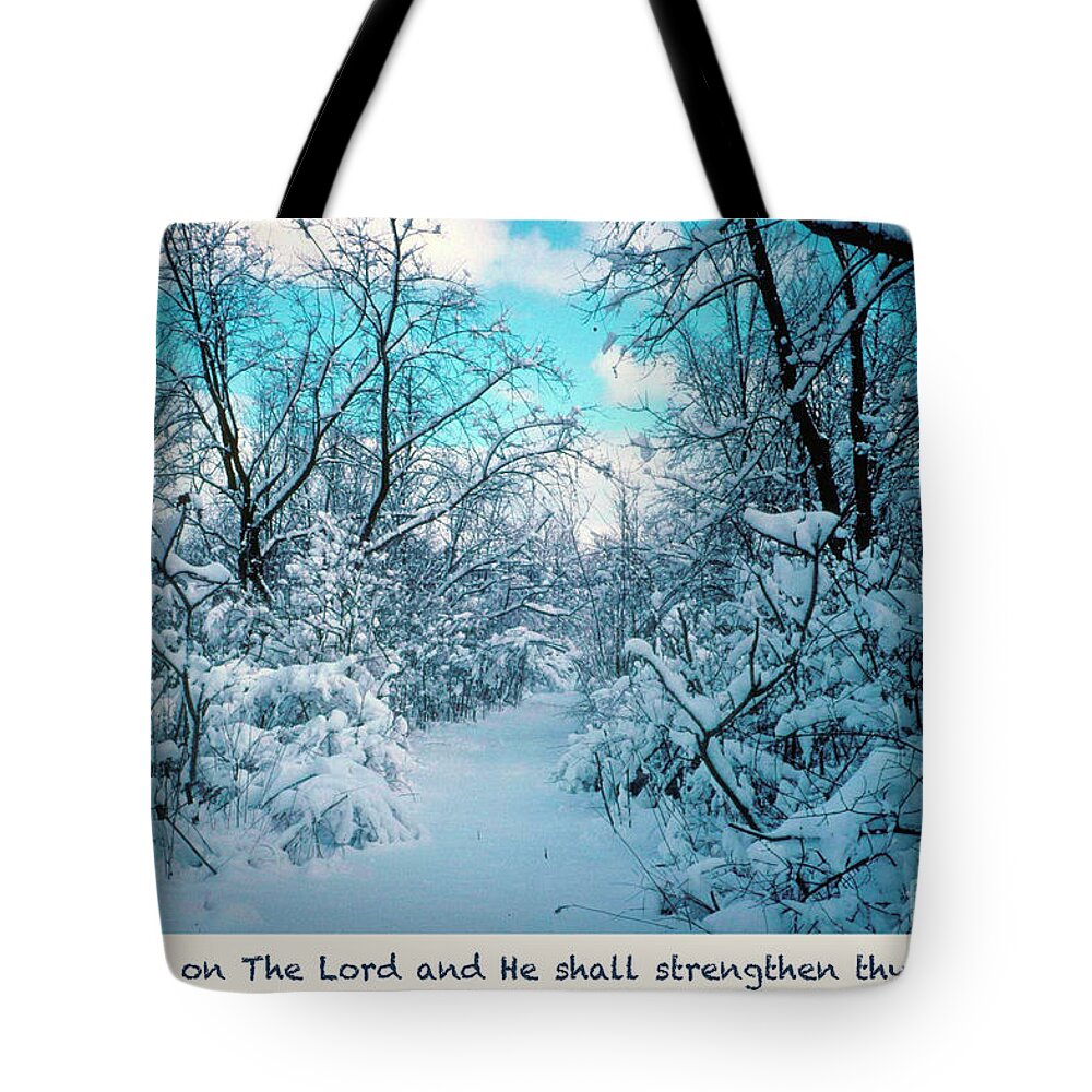 Tote Bag featuring the mixed media Wait by Lori Tondini