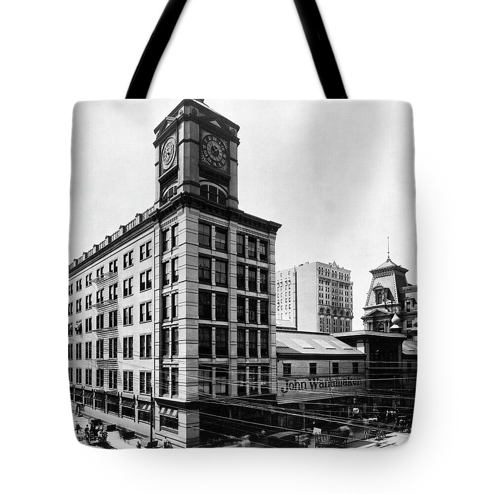 John Wanamaker Tote Bag featuring the photograph Wanamaker's Grand Depot by Unknown
