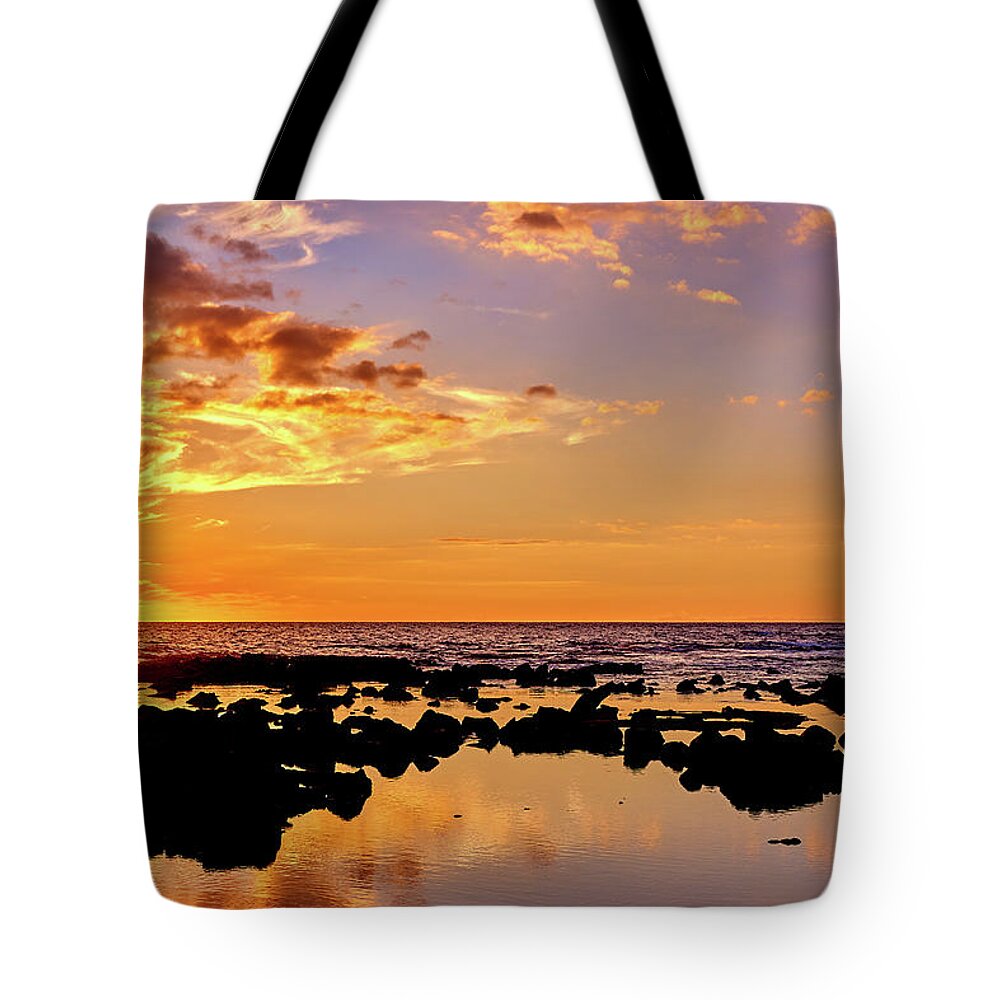 Johnbdigital.com Tote Bag featuring the photograph Warm Reflections by John Bauer