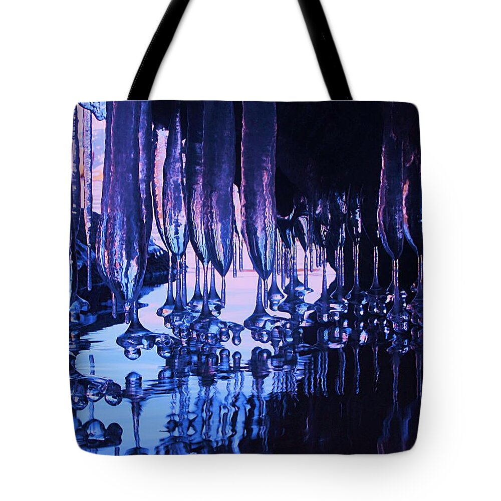 Lake Tahoe Tote Bag featuring the photograph Water Alive by Sean Sarsfield