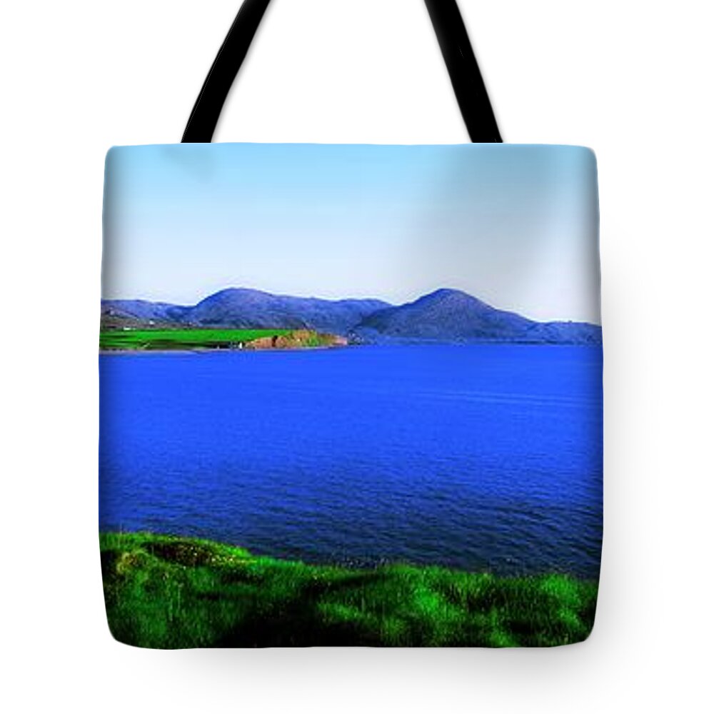 Scenics Tote Bag featuring the photograph Waterville Bay, Ring Of Kerry, Co by The Irish Image Collection / Design Pics