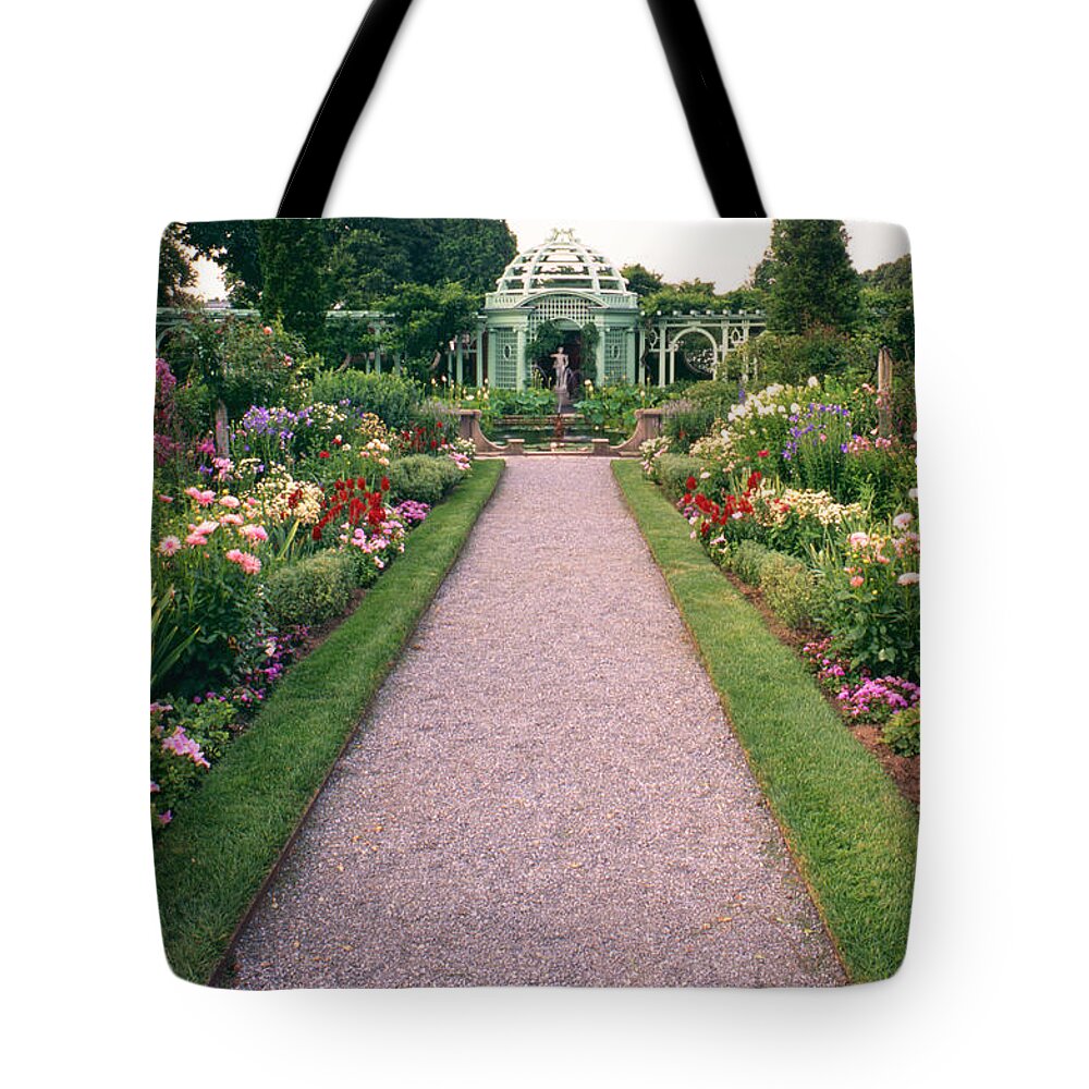 Tranquility Tote Bag featuring the photograph Westbury Arboretum by Richard Felber