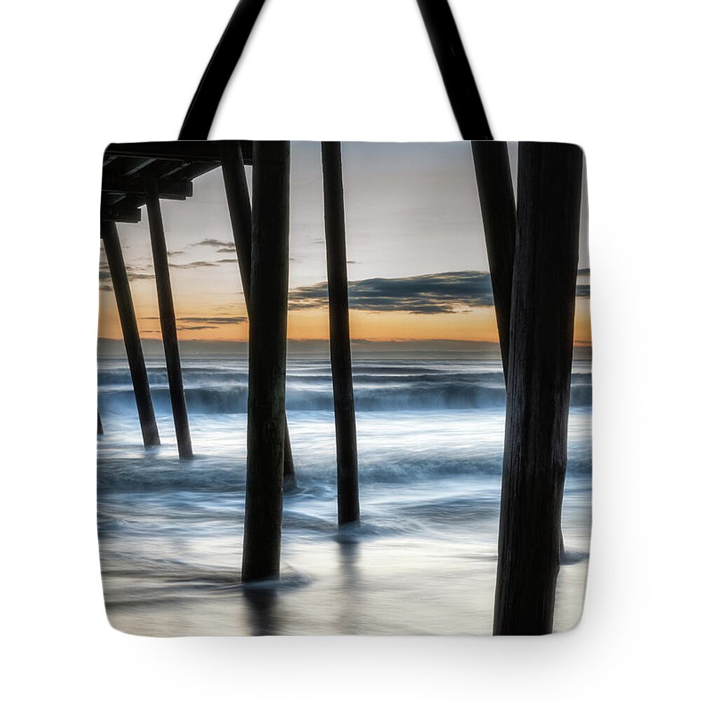 Wet Feet Tote Bag featuring the photograph Wet Feet by Russell Pugh
