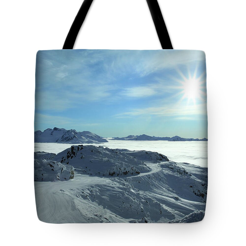 Scenics Tote Bag featuring the photograph Whistler Landscape by Bryn Scott Photo