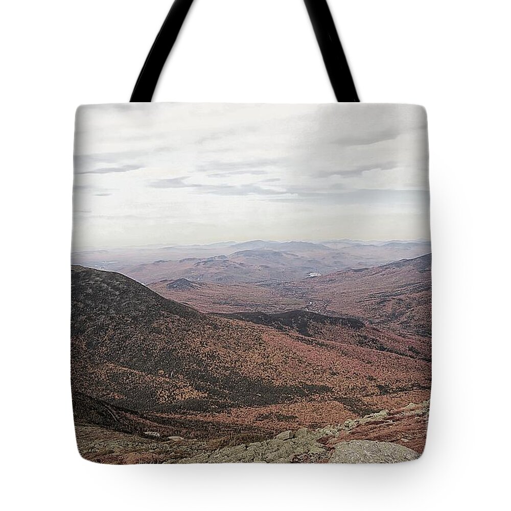 Marcia Lee Jones Tote Bag featuring the photograph White Mountain Series #3 by Marcia Lee Jones
