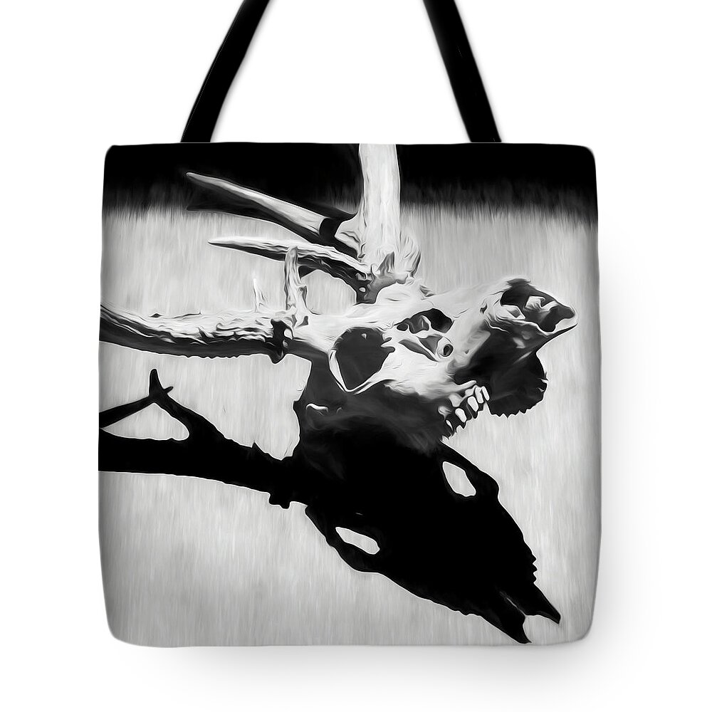 Kansas Tote Bag featuring the photograph White-tail Deer 013 by Rob Graham