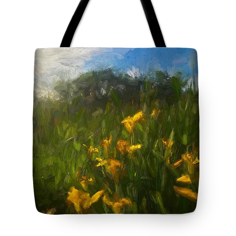  Tote Bag featuring the photograph Wildflowers by Jack Wilson