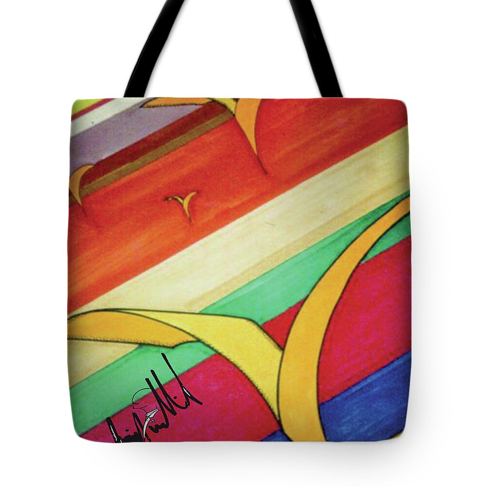  Tote Bag featuring the digital art Wings2 by Jimmy Williams