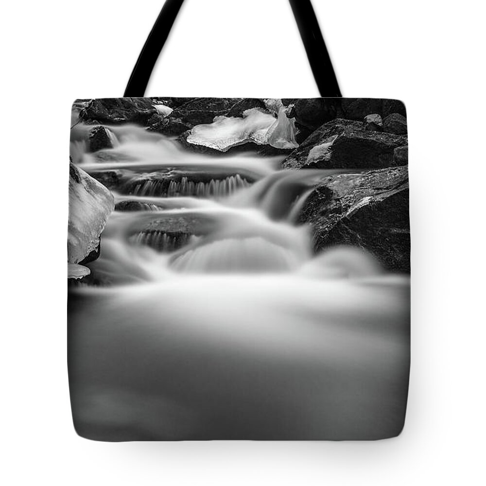Winter Tote Bag featuring the photograph Winter at the Ilse, Harz by Andreas Levi