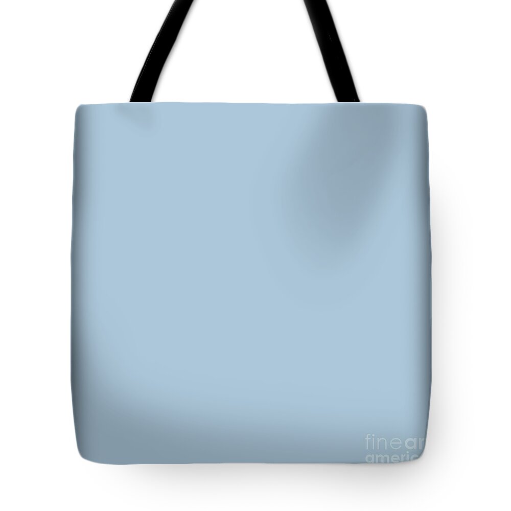 Winter Blue Solid Color For Home Decor Blankets And Pillows Tote Bag featuring the digital art Winter Blue Solid Color for Home Decor Blankets and Pillows by Delynn Addams