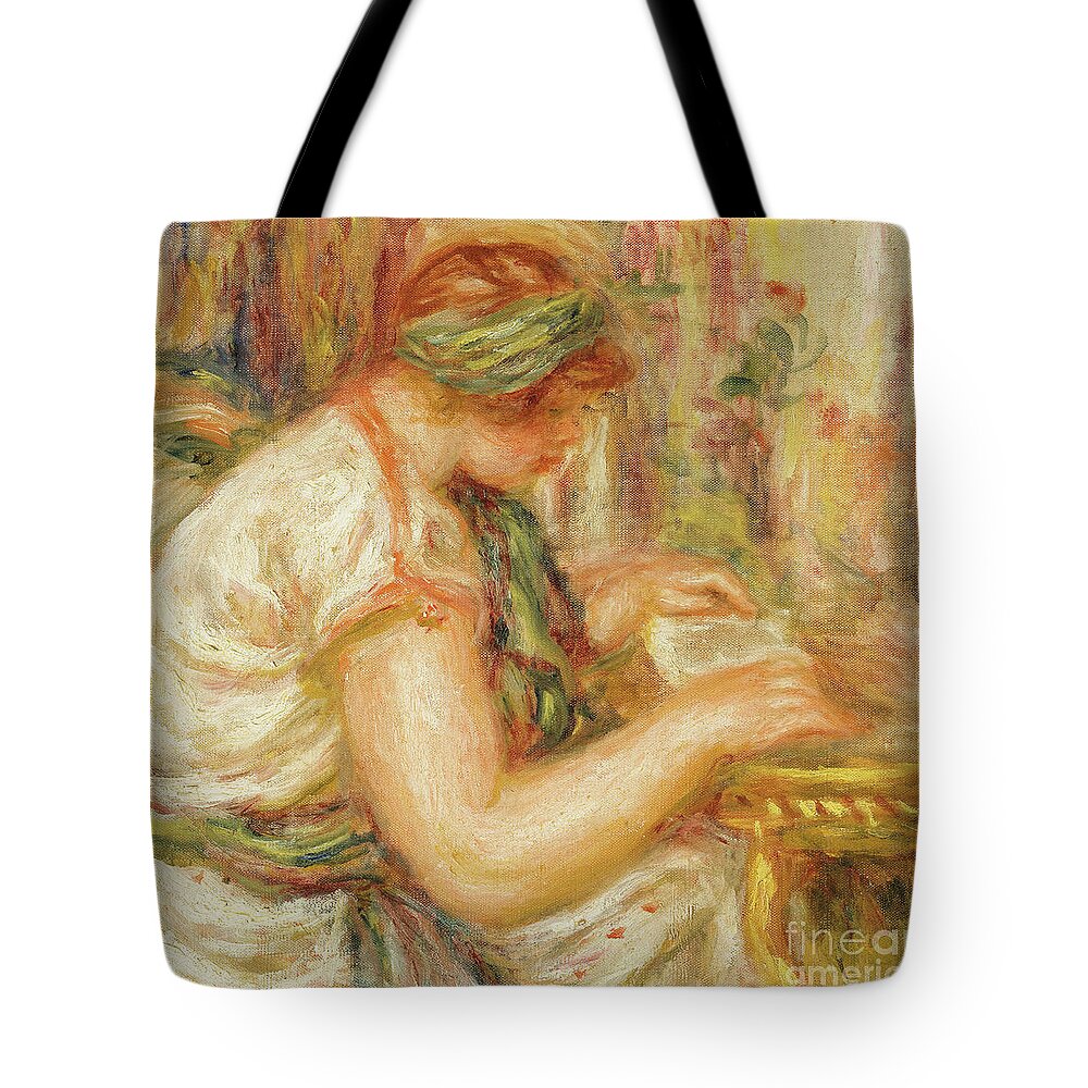 Portrait Of An Earlier Time Tote Bags